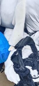 出售化纤布边料，皮草边料