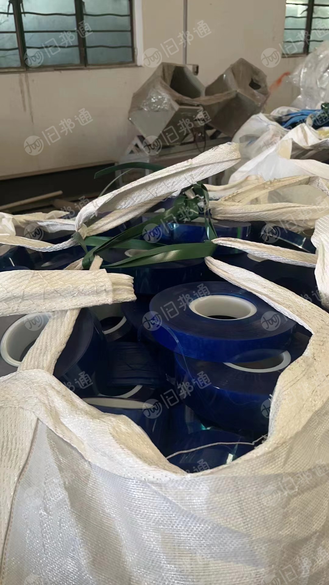 PET蓝膜长期出售,轻胶,现货10几吨