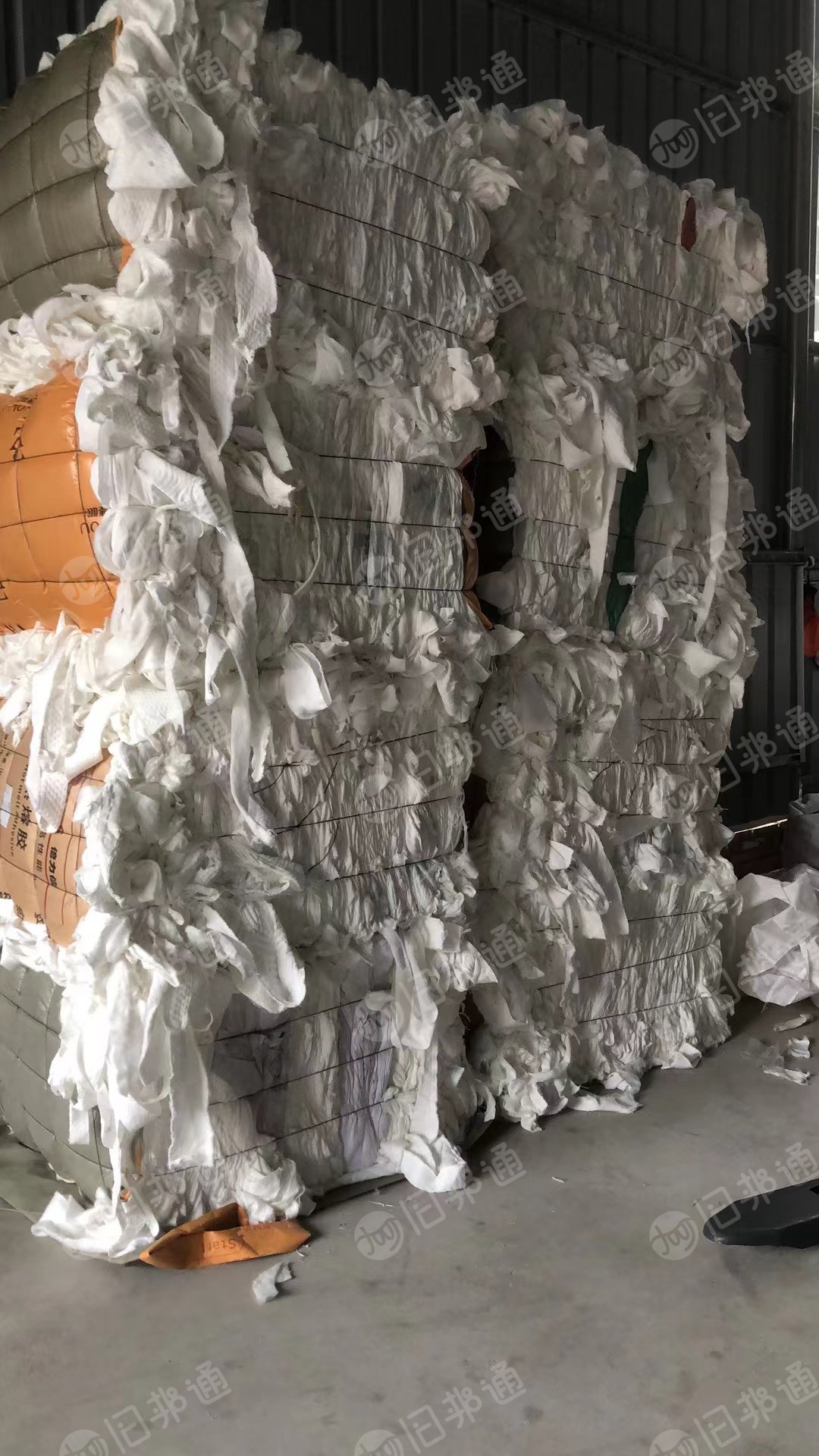 床垫下来的空心丝,白色开花料,压包好的,长期出售