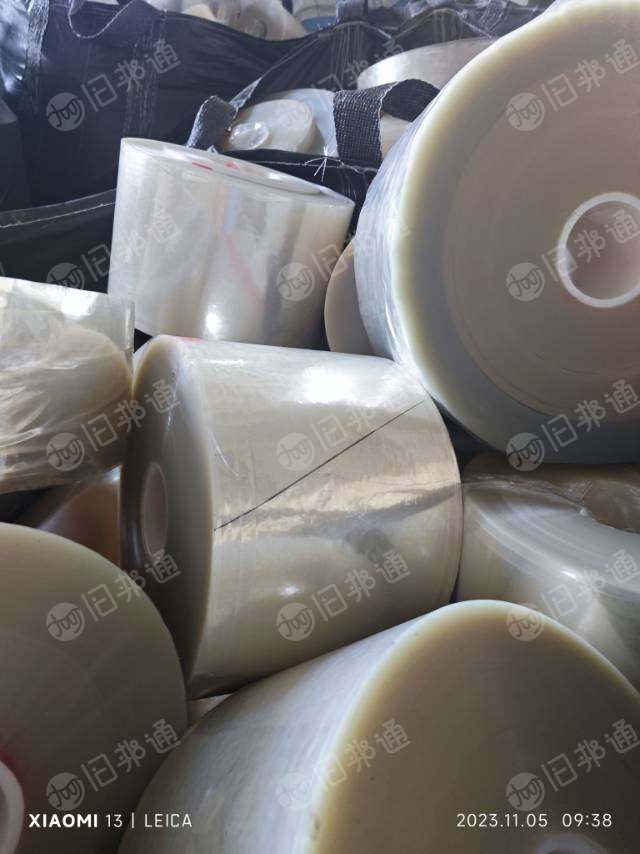 大量收各种颜色PET膜,有胶无胶,卷筒压包都可以