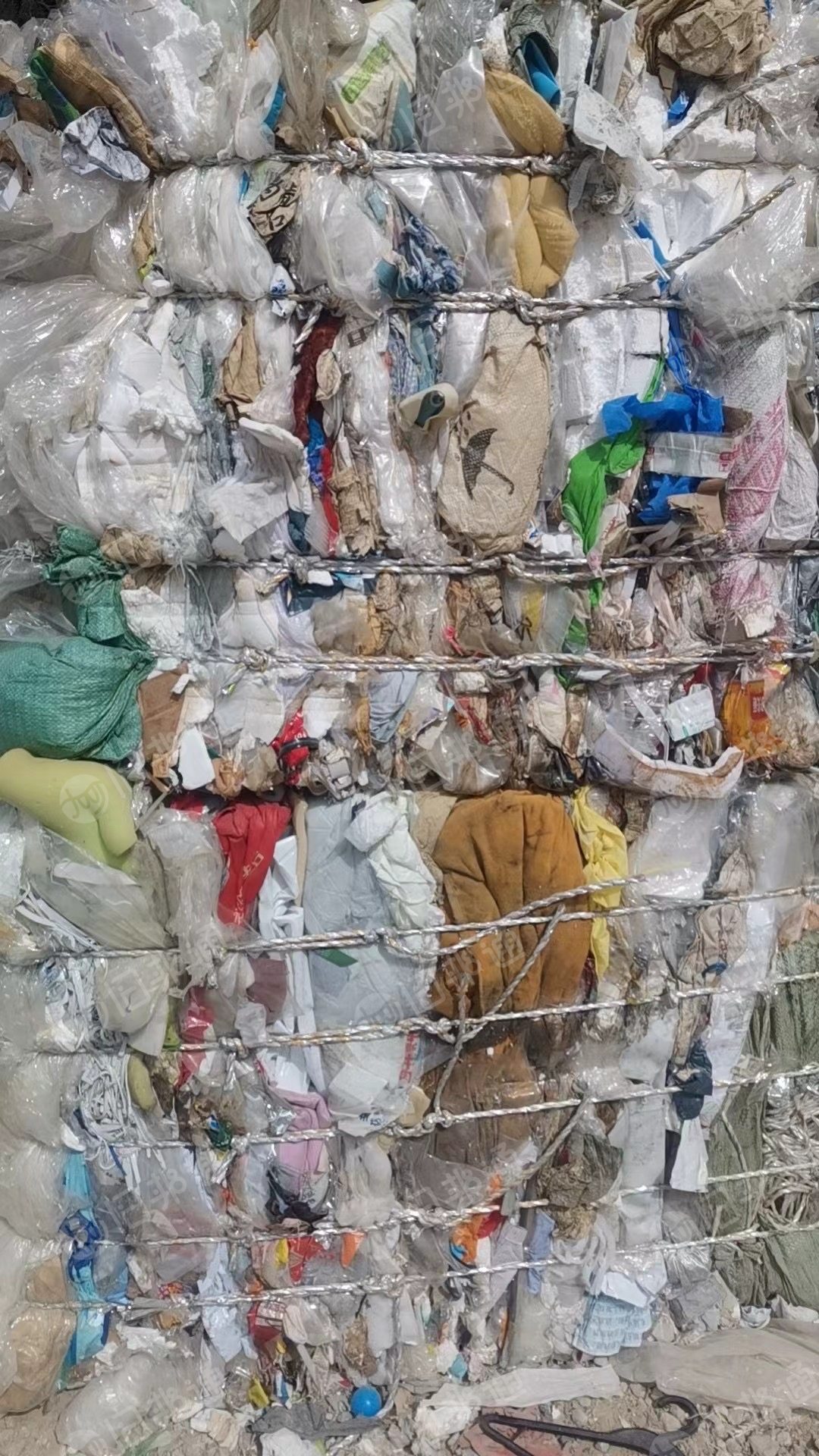 贵州地区长期收购废品站/打包站垃圾包,能燃烧的垃圾都要