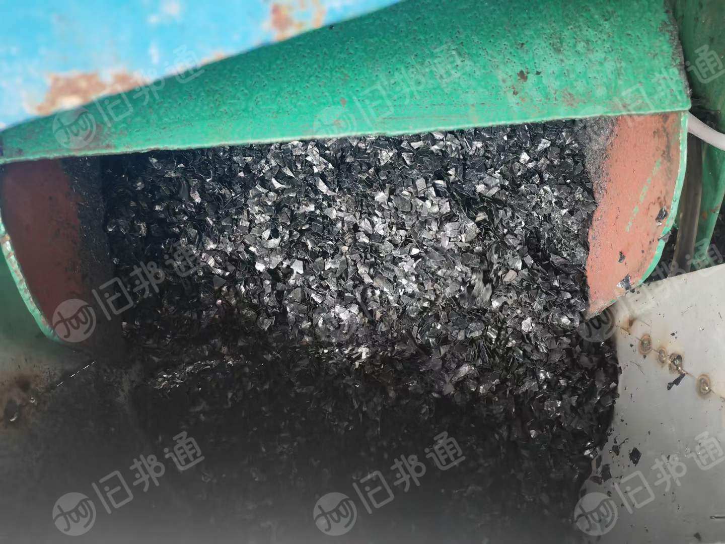 PVc吸塑片破碎料,可以直接上机拉片,现货一挂车,长期出售