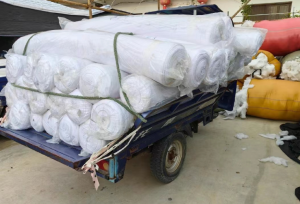 出售一批库存纯棉胚布卷子布