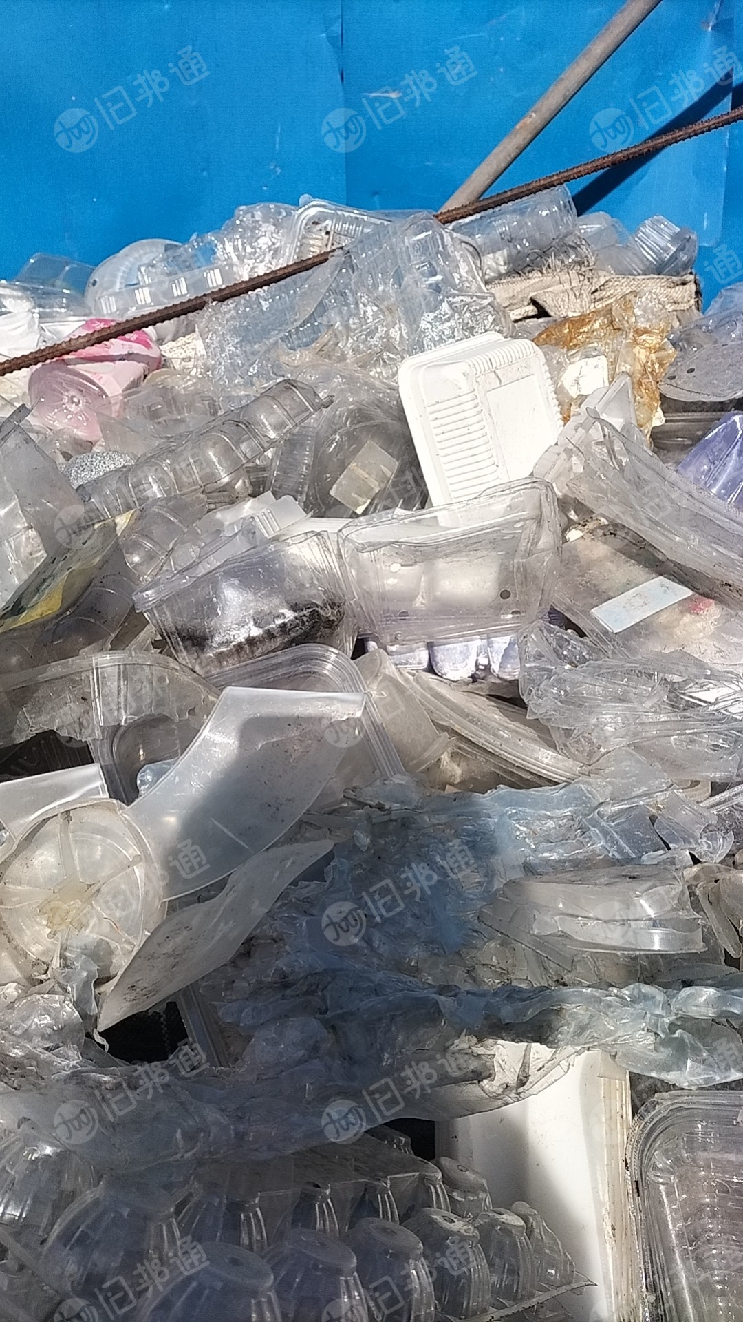 长期出售杂PET吸塑片废料，每月十多吨