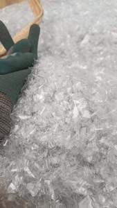 pet吸塑片破碎料A级B级大量供应，月供800吨，大量出售