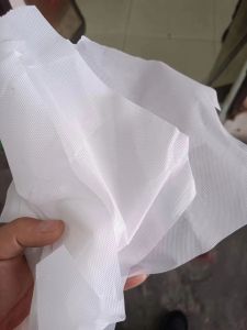 pp无纺布下脚料出售，厚的可直接上机现货9.6米一车