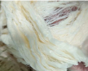 白色腈纶废丝，大量出售
