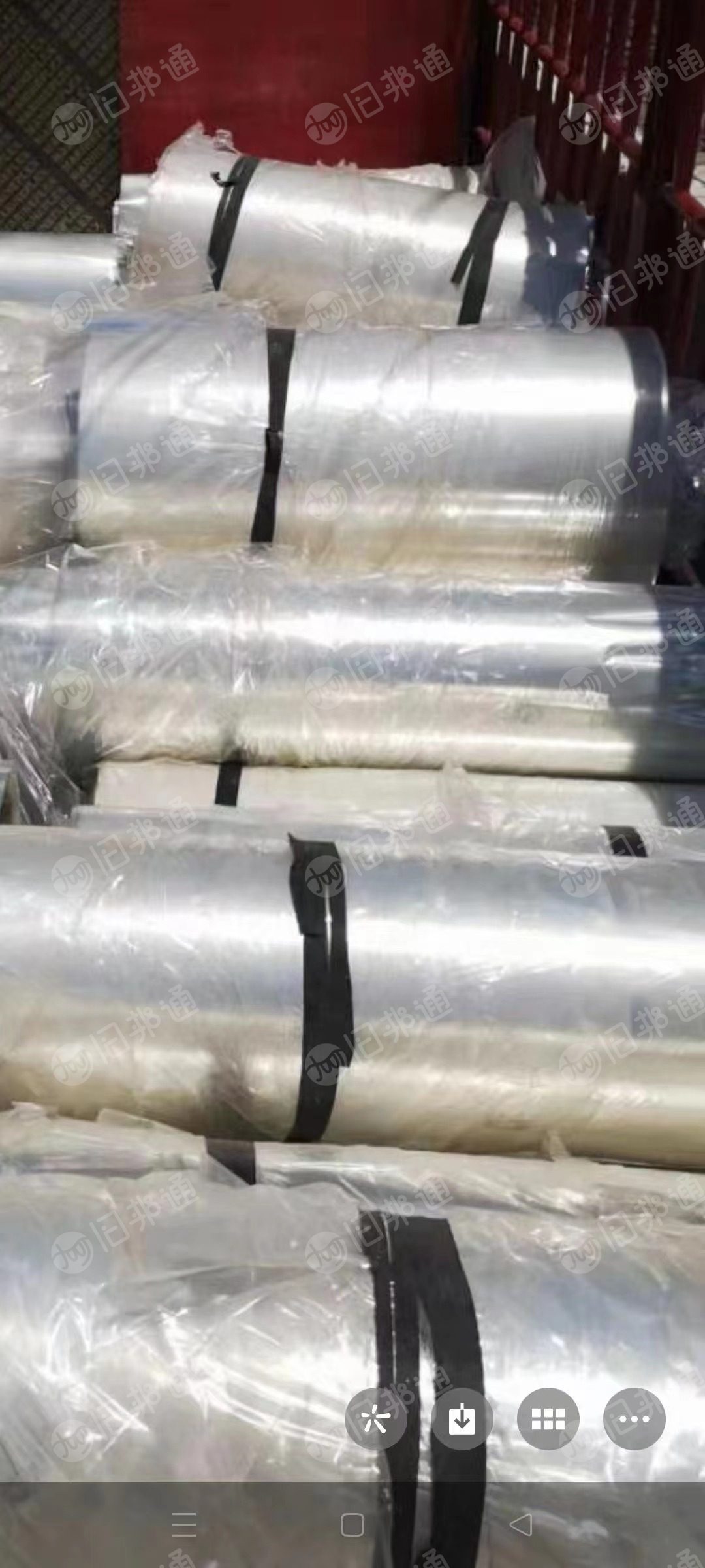 长期回收pet镀铝膜,pet原膜,要求:卷筒膜,厚度2.5-3.8丝,不带胶或者带轻胶,做金葱粉用