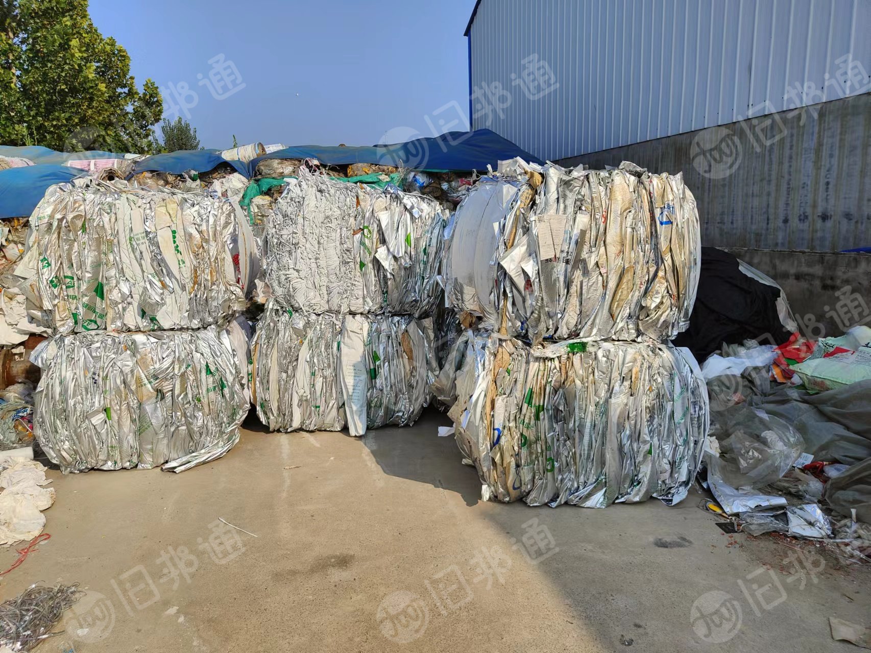 长期出售炼油铝塑膜废料,电缆厂下来的铝塑废料