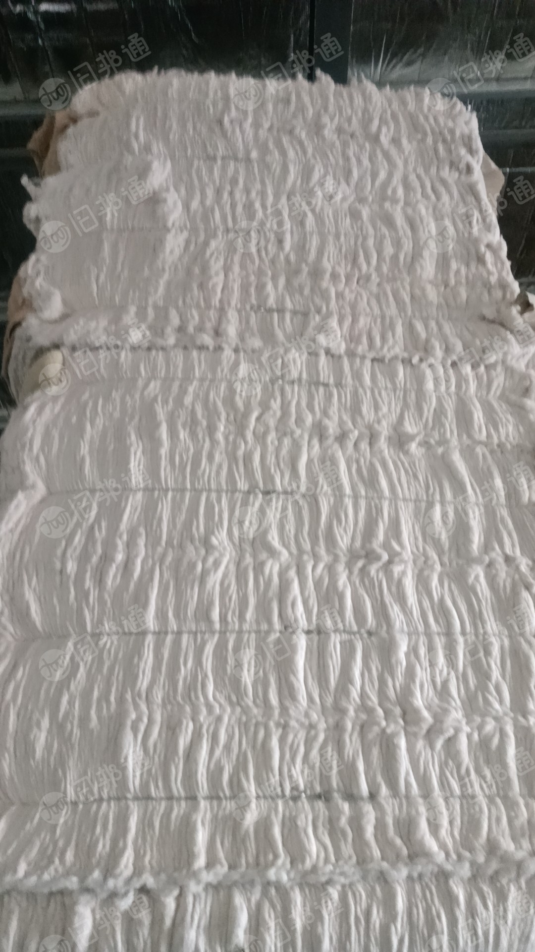 优质大白开出来的再生棉花长期出售，月供300吨！