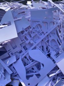 PVC发泡板毛料，大白居多，现货20吨出售