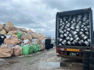 出售日本地区废铝合金轮毂