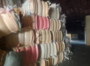 鞋才棉白棉废海绵9.6米两车出售