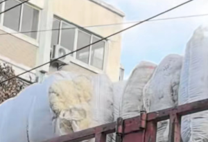 全棉精纺回丝34吨出售