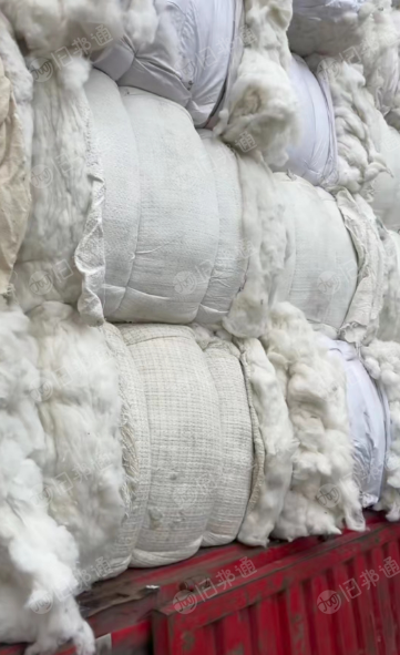 包芯纱化纤棉长期供应，无线头无棉结