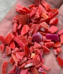 常年出售各色PP水果筐破碎料