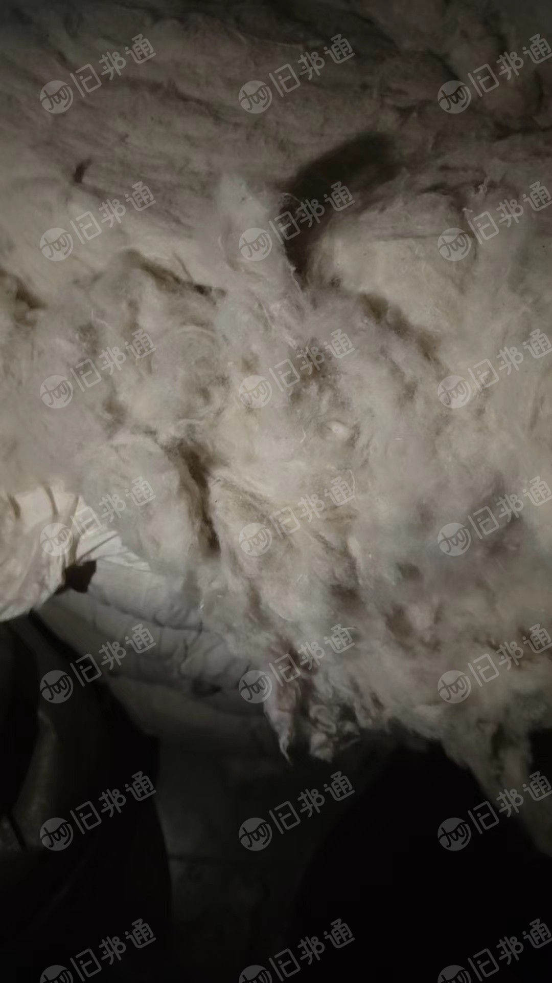 涤棉扫地花20多吨出售，纤维长度二十左右