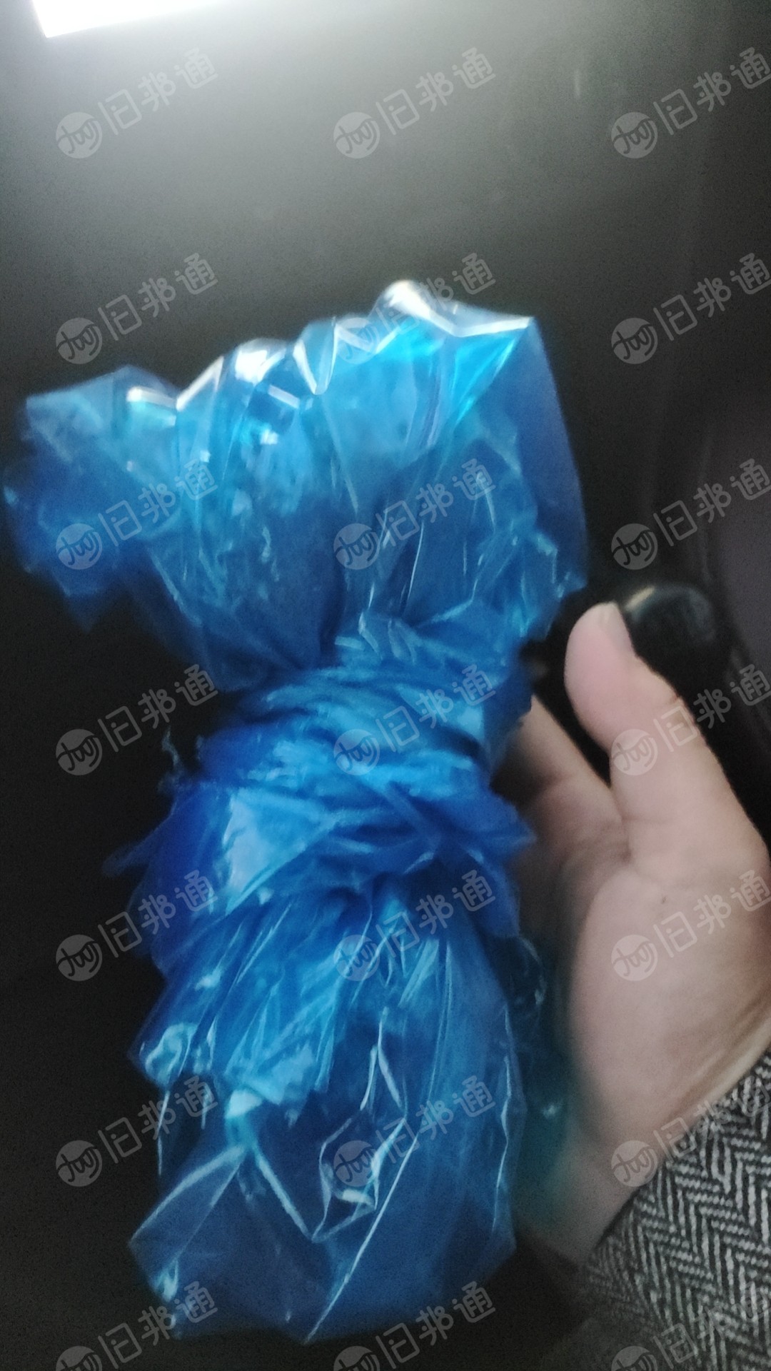 高压PE胶水膜,PE蓝膜,现货9吨出售