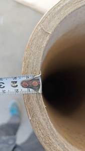 出售联盛下来的纸管，直径18cm，厚度1.5cm，长度110cm