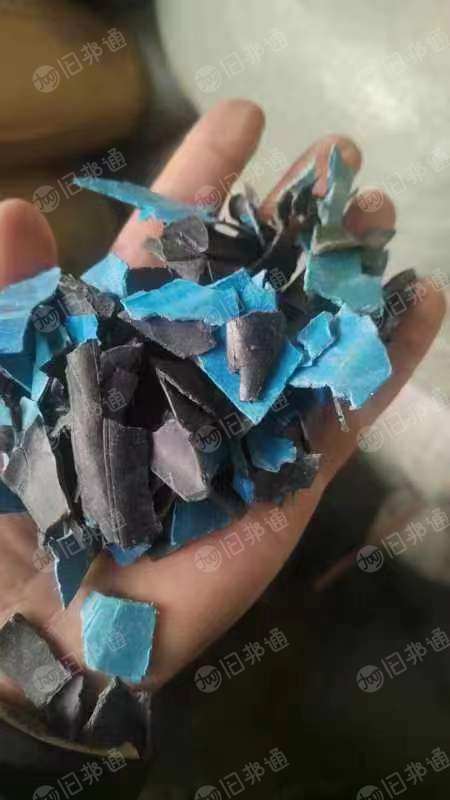 HDPE波纹管破碎料,蓝线管破碎料,无杂质,现货20多吨,长期出售