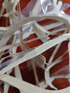 出售带膜的餐盒边角料