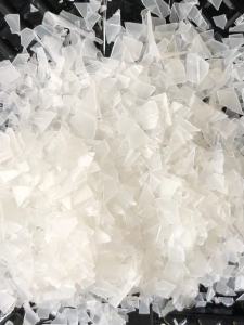 乳白PP吸塑盒破碎料长期出售，月供100吨