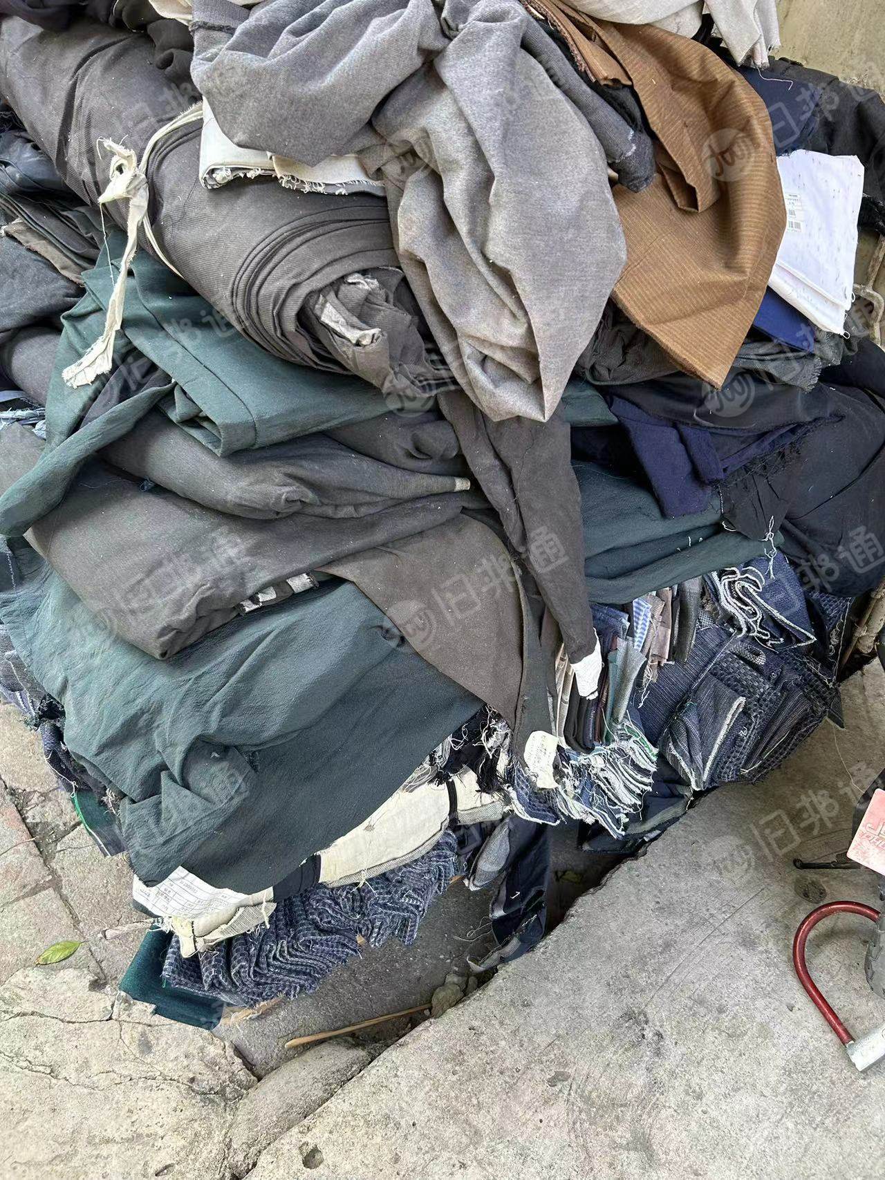 大布块,服装废布料,出售