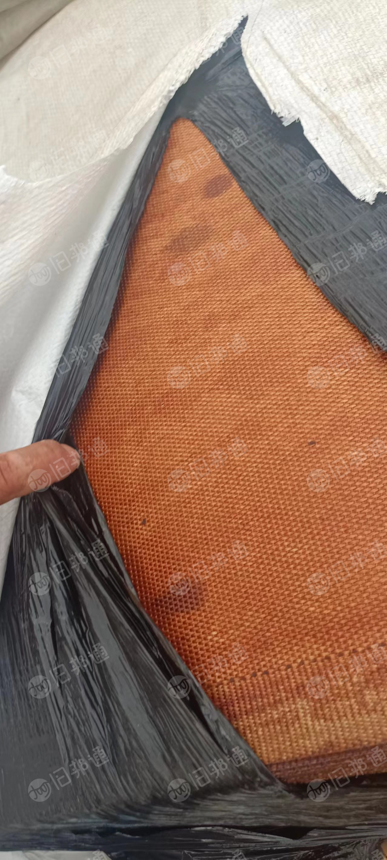 涤纶带胶轮胎布,大量出售