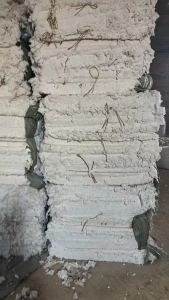 气流纺下脚料,色白绒长,价格优惠,大量出售