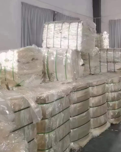 出售工厂膜pp料，现货一挂车，干净直接上机用