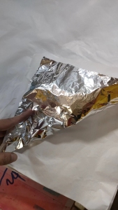 处理一批铝箔纸，一面铝箔一面纸