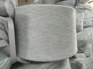 浅麻灰库存棉纱40多吨出售