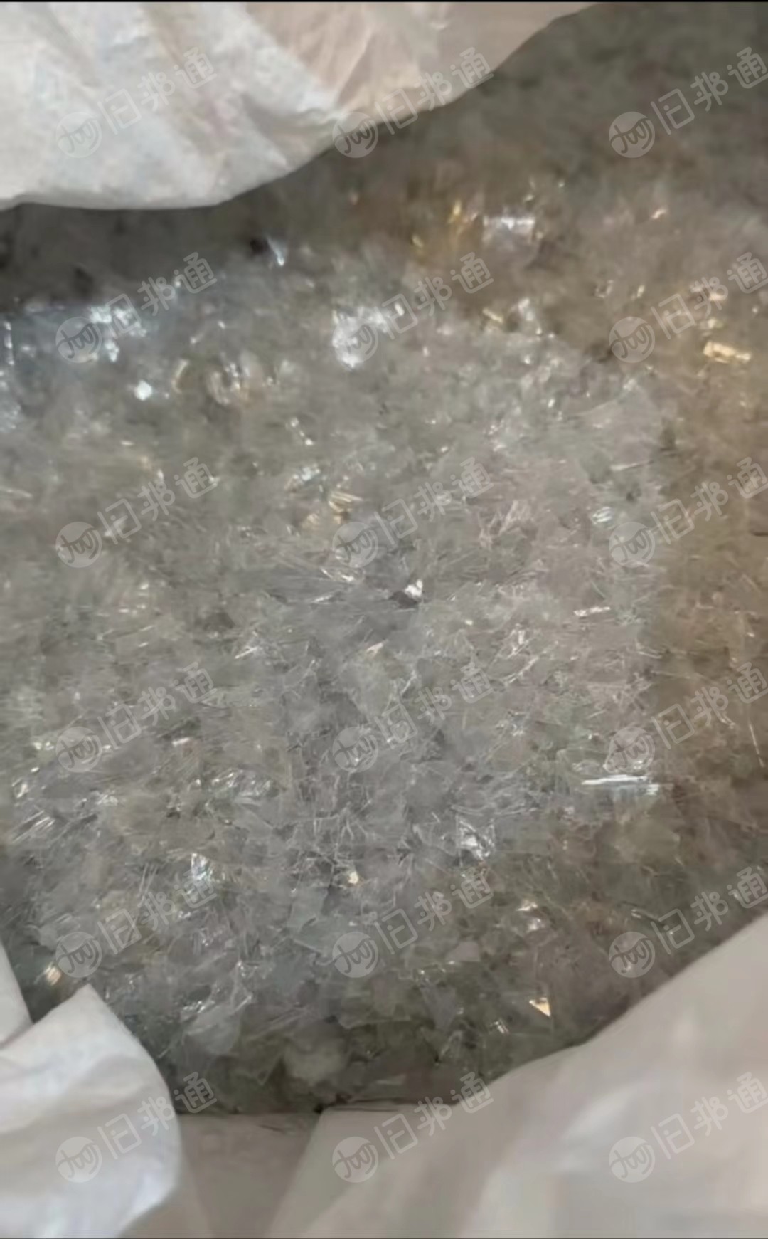 热洗蓝白瓶片,瓶胚破碎料,河北唐山出售