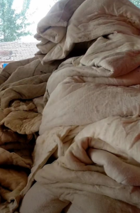 棉被套古棉旧棉花长期供应，现货十几吨