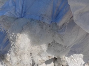 涤纶废丝，涤纶废布，干丝，大量回收