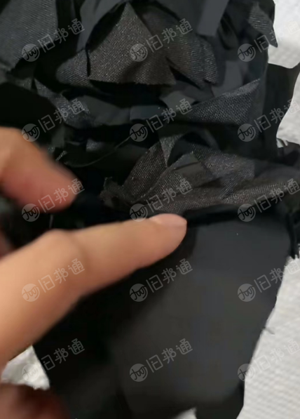 黑色复合半尼龙下脚料长期供应,现货够车!