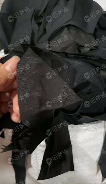 黑色复合半尼龙下脚料长期供应,现货够车!