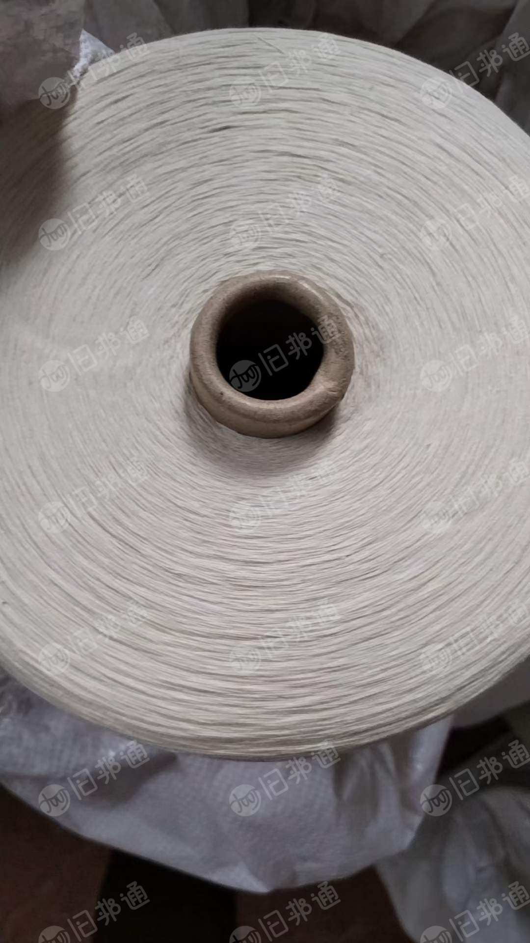 库存气流纺涤棉纱60/40一个批号低价处理