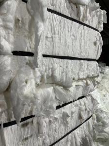 长期出售双组分隔音棉废料，PP+PET的