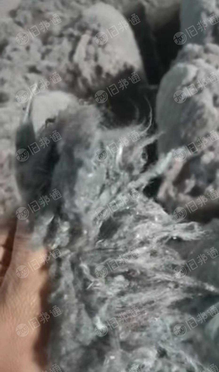 麻灰色开花棉,再生棉,大量出售