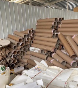 6寸纸芯，没有烂的，可重复利用，长期出售