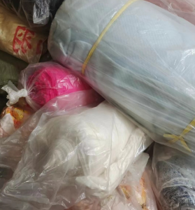 全棉针织汗布网眼一大货车出售