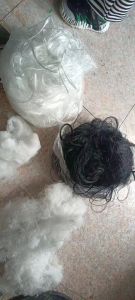 长期出售涤纶废丝