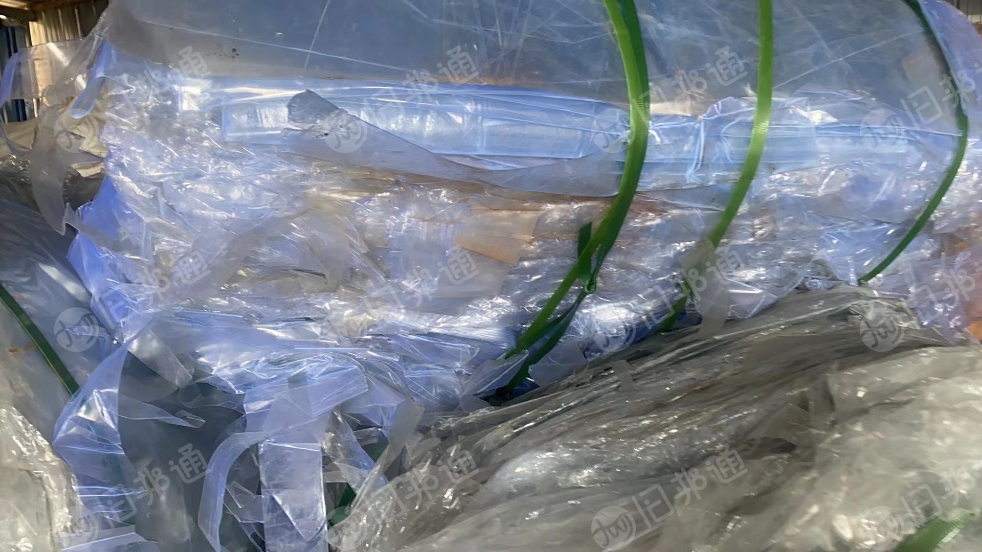 中性PVC热缩膜机头料边角料,现货一车出售