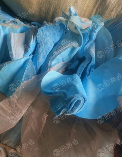 蓝色防护服下脚料刀口料长期供应
