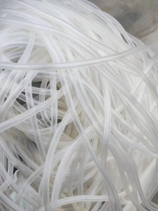 PVC医疗厂下来的软PVC输液管料长期出售