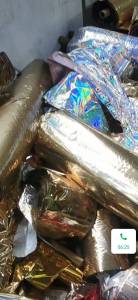 大量回收废烫金膜，电化铝卷膜，热转印卷膜，食品厂包装膜等一切pet聚酯卷膜