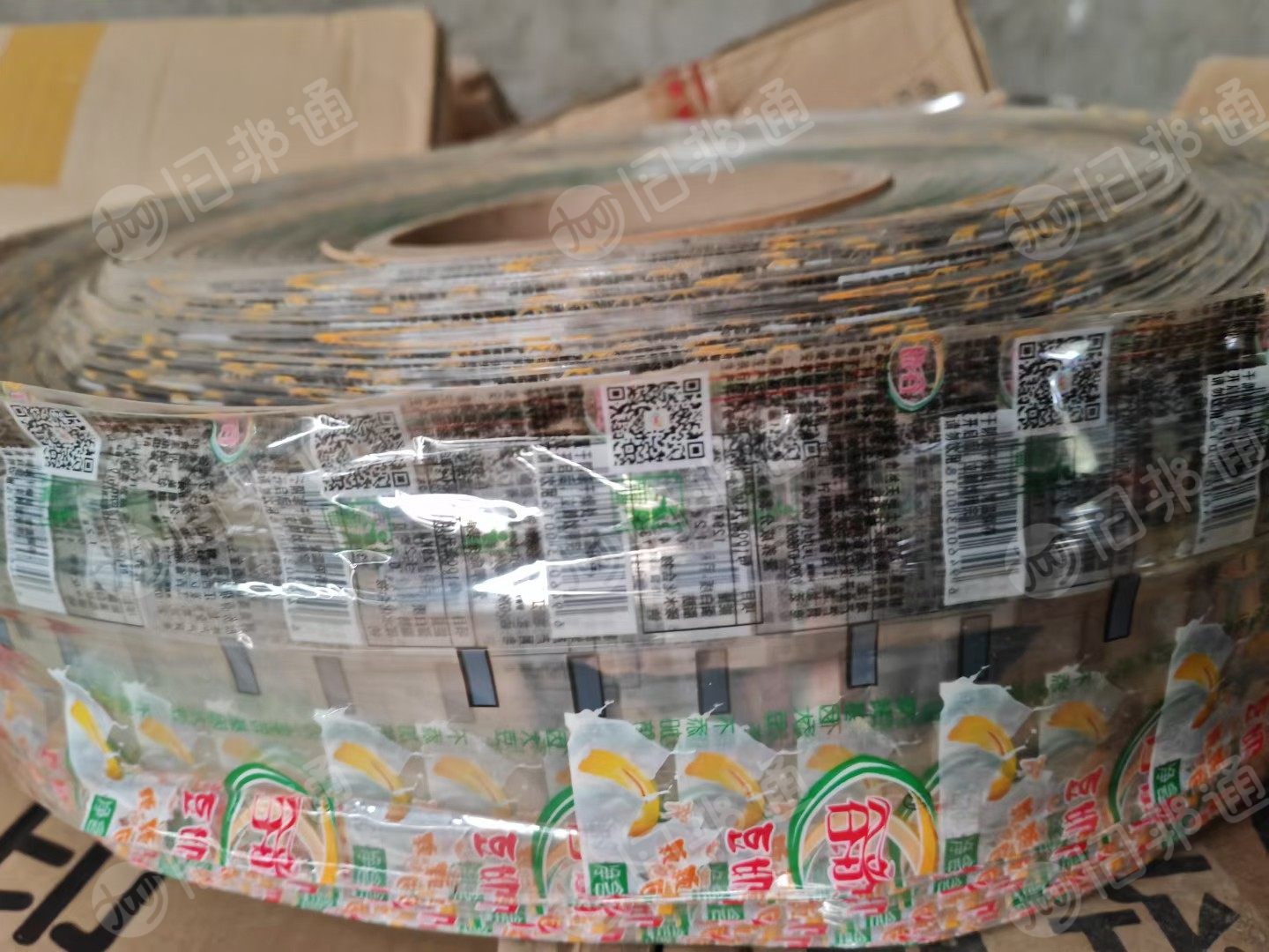 pvc卷筒包装膜,现货6吨,现货出售