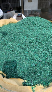 聚酯打包带粉碎料长期出售，月供80吨左右，干粉的 