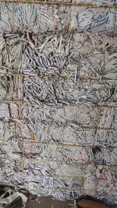 出售铝塑纸边条压块